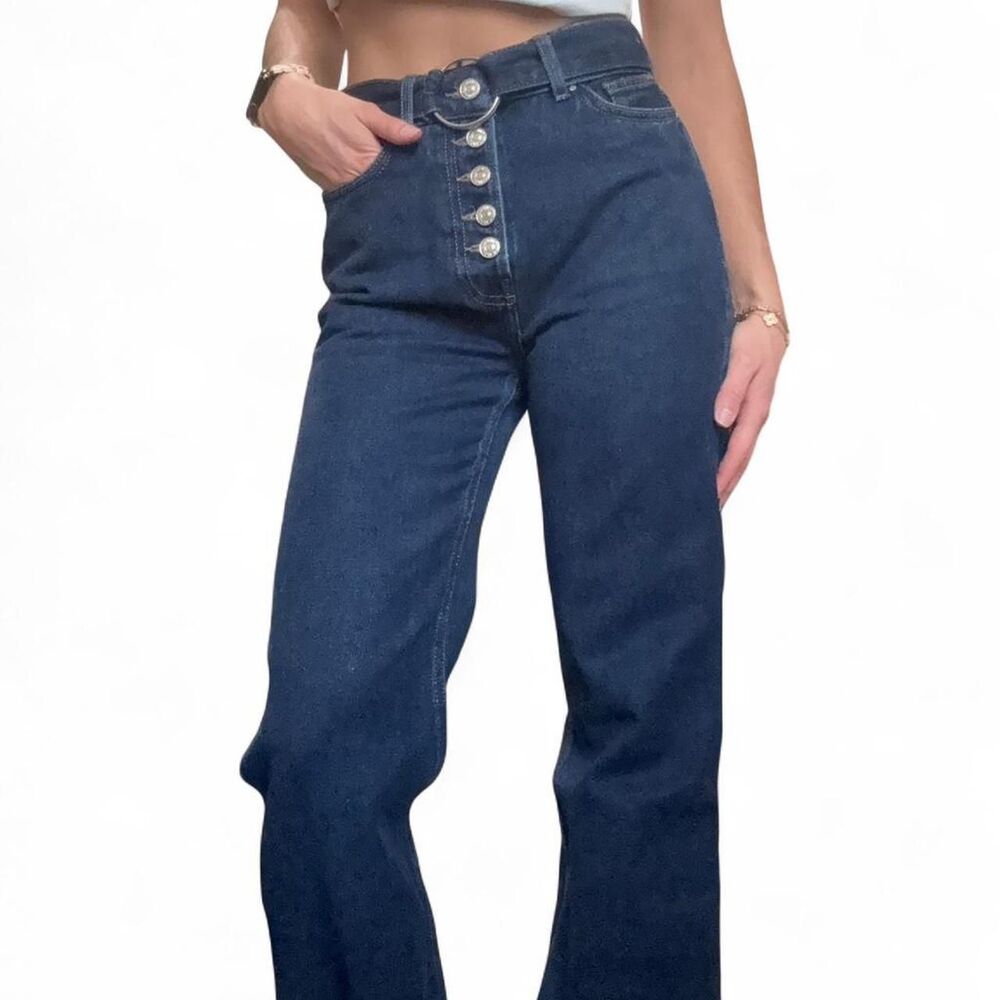 Forever-21 Women's Blue and Navy Jeans